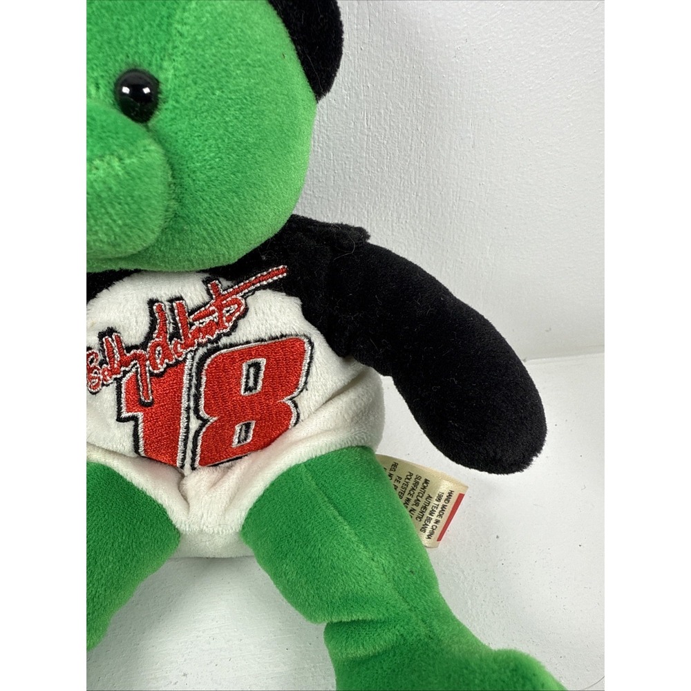 1999 VTG Bobby Labonte #18 NASCAR Team Speed Bear Authentic Plush Memorabilia‎ - Picture 4 of 14